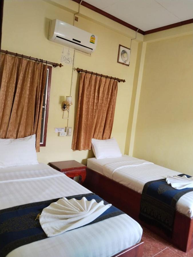 Thipphaphone Guesthouse Muang Pakbèng Zewnętrze zdjęcie